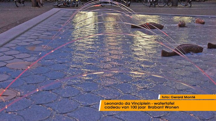 montE12668- watertafel Leonardo da Vinciplein avond -- web