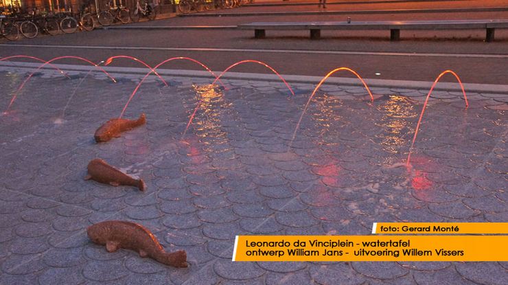 montE12676- watertafel Leonardo da Vinciplein avond -- web