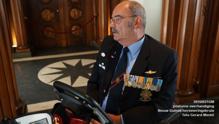 DSC06822- postume overhandiging toegekend Nieuw Guinea-herinneringskruis  - 2mei2015 -  foto GerardMontE web
