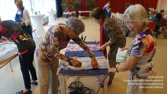 DSC00763- Zomerschool55+ Sasdenbosch - In de Roos Zuiderparkweg - 27juli2015 - foto GerardMontE web