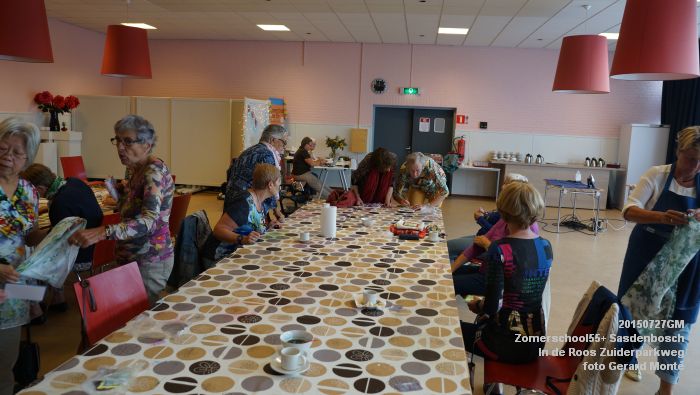 DSC00768- Zomerschool55+ Sasdenbosch - In de Roos Zuiderparkweg - 27juli2015 - foto GerardMontE web