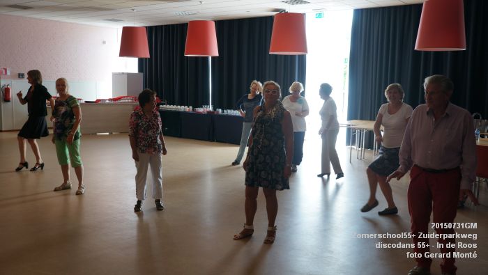 iDSC00975- Zomerschool55+ discodans 55+ - Zuiderparkweg - In de Roos - 31juli2015 - foto GerardMontE web