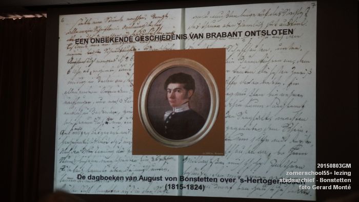 kDSC01343- Zomerschool55+ stadsarchief - lezing over Von Bonstetten - 3aug2015 - foto GerardMontE web