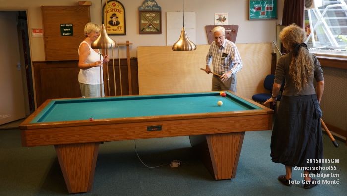 nDSC01681- Zomerschool55+ In de roos - leren biljarten - 5aug2015 - foto GerardMontE web