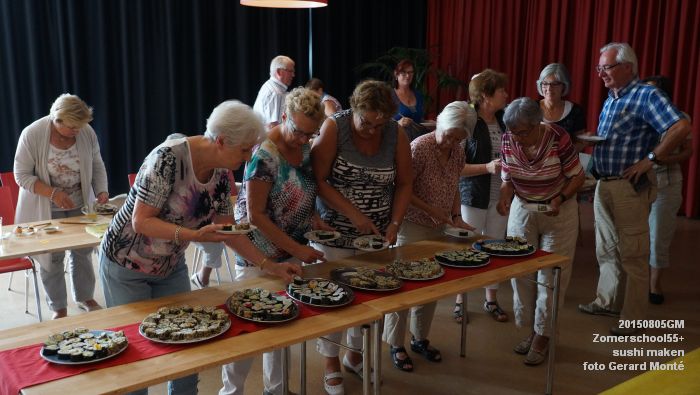 oDSC01673- Zomerschool55+ In de roos - sushi maken - 5aug2015 - foto GerardMontE web