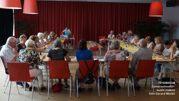 oDSC01682- Zomerschool55+ In de roos - sushi maken - 5aug2015 - foto GerardMontE web