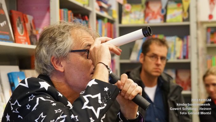 DSC05217- boekhandel Heinen kinderboekenweek Govert Schilling - 11okt2015 - foto GerardMontE web