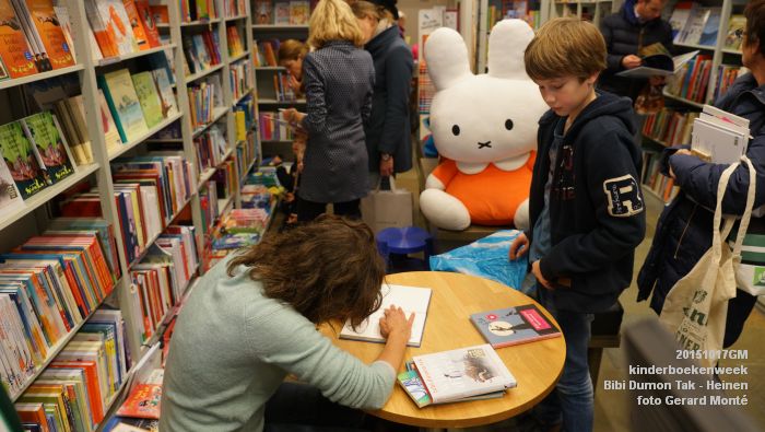DSC06136- kinderboekenweek Heinen Bibi Dumon Tak - 17okt2015 - foto GerardMontE web