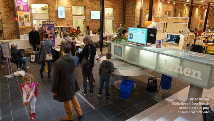 DSC00077- Bibliotheek s-Hertogenbosch - stadsbieb 100 jaar - 7nov2015 - foto GerardMontE web