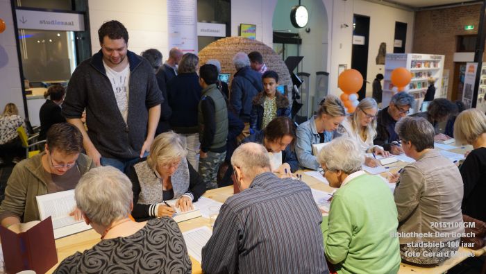 DSC00366- Bibliotheek s-Hertogenbosch - stadsbieb 100 jaar - 8nov2015 - foto GerardMontE web
