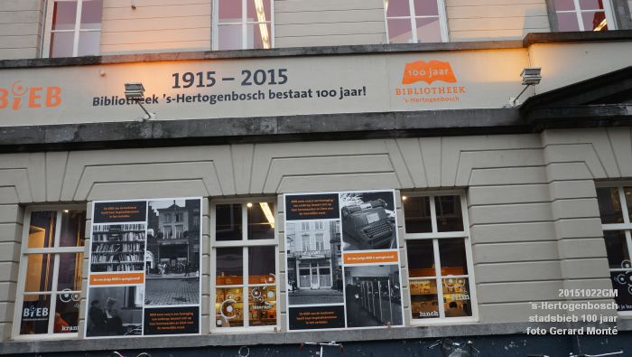 aDSC07162- Bibliotheek s-Hertogenbosch - stadsbieb 100 jaart - 22okt2015 - foto GerardMontE web