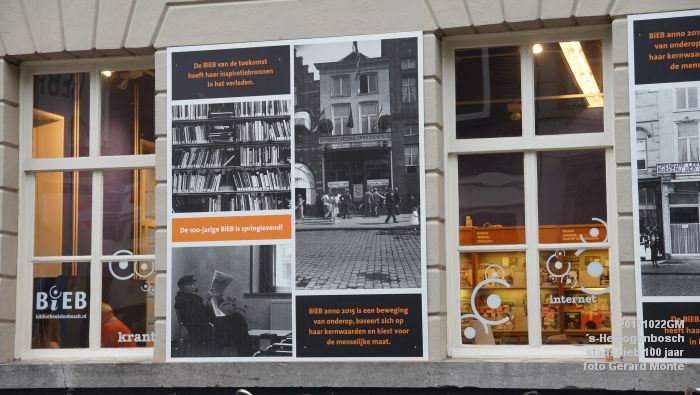 aDSC07163- Bibliotheek s-Hertogenbosch - stadsbieb 100 jaart - 22okt2015 - foto GerardMontE web