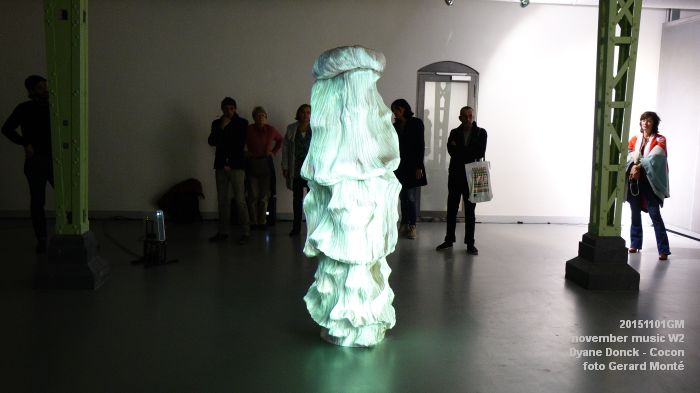 aDSC03519- november music -  installatie WIIfabriek - Dyane Donck Cocon - 1nov2015 - foto GerardMontE web