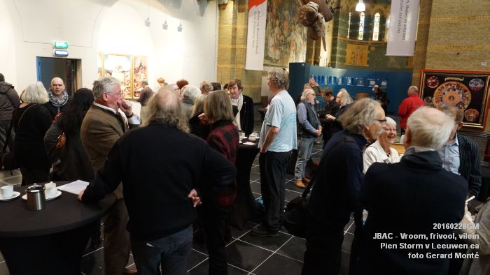 DSC07937- boekpresentatie Vroom frivool vilein door Pien Storm van Leeuwen ea JBAC.- 28feb2016 - foto GerardMontE web