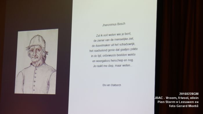 DSC08073- boekpresentatie Vroom frivool vilein door Pien Storm van Leeuwen ea JBAC.- 28feb2016 - foto GerardMontE web