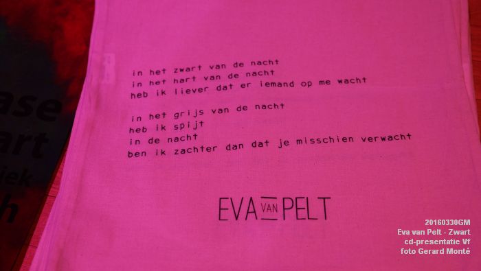 DSC02332- Eva van Pelt - Zwart - cd-presentatie Verkadefabriek - 30maart2016 - foto GerardMontE web