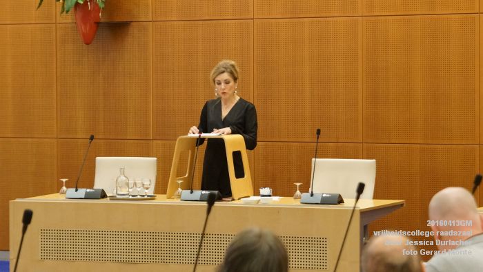 DSC01026- vrijheidscollege Jessica Durlacher raadszaal den bosch - 13april2016 - foto GerardMontE web