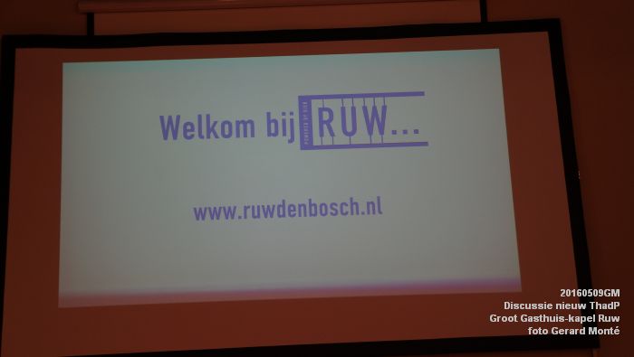 aDSC07772- Discussie over het nieuwe Theater aan de Parade - Groot Gasthuis-kapel Ruwdenbosch - 9mei2016 - foto GerardMontE web