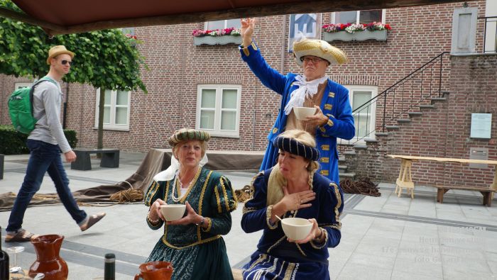 DSC01123- Heusden-vesting - Zeventiende-eeuwse handelsmarkt - 19juni2016 - foto GerardMontE web