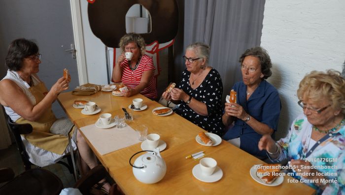 DSC07914- Zomerschool55+ Sasdenbosch - In de Roos Zuiderparkweg - 26juli2016 -  foto GerardMontE web