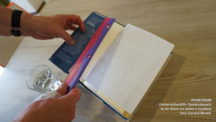 DSC07961- Zomerschool55+ Sasdenbosch - In de Roos Zuiderparkweg - 26juli2016 -  foto GerardMontE web