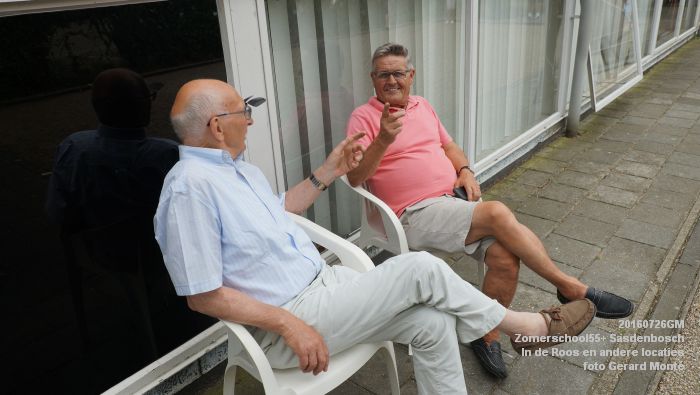 DSC08008- Zomerschool55+ Sasdenbosch - In de Roos Zuiderparkweg - 26juli2016 -  foto GerardMontE web