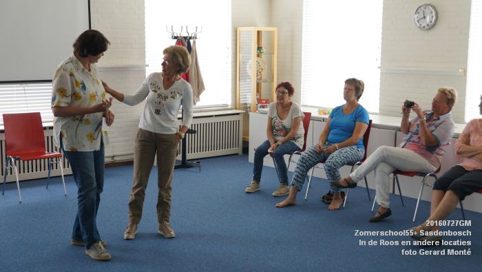 DSC08045- Zomerschool55+ Sasdenbosch - In de Roos Zuiderparkweg - 27juli2016 -  foto GerardMontE web