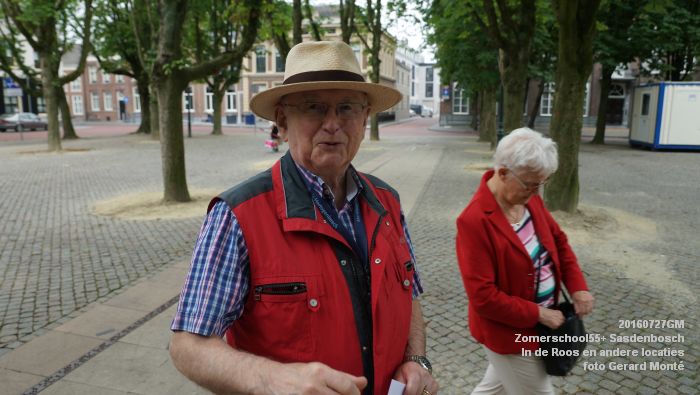 DSC08057- Zomerschool55+ Sasdenbosch - In de Roos Zuiderparkweg - 27juli2016 -  foto GerardMontE web