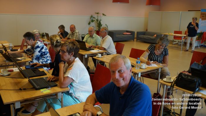DSC08144- Zomerschool55+ SaSdenbosch - In de Roos Zuiderparkweg - 28juli2016 -  foto GerardMontE web