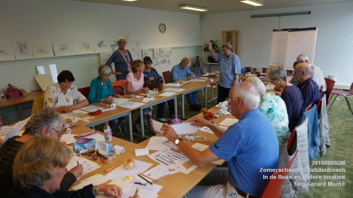 DSC08727- Zomerschool55+ SaSdenbosch - In de Roos Zuiderparkweg - 2aug2016 -  foto GerardMontE web