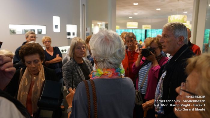 DSC08737- Zomerschool55+ SaSdenbosch - In de Roos NM Kamp Vught Barak 1 - 3aug2016 -  foto GerardMontE web