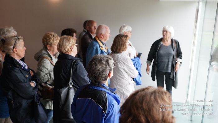 DSC08759- Zomerschool55+ SaSdenbosch - In de Roos NM Kamp Vught Barak 1 - 3aug2016 -  foto GerardMontE web