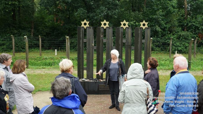 DSC08819- Zomerschool55+ SaSdenbosch - In de Roos NM Kamp Vught Barak 1 - 3aug2016 -  foto GerardMontE web