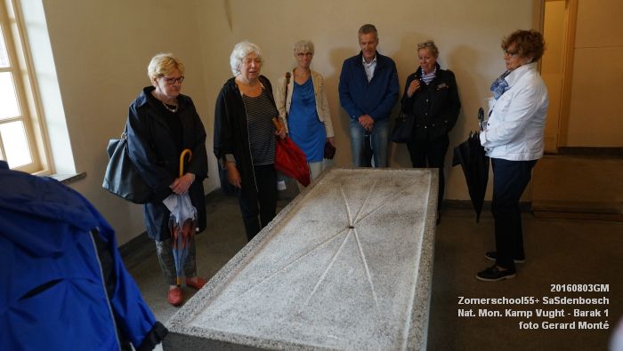 DSC08837- Zomerschool55+ SaSdenbosch - In de Roos NM Kamp Vught Barak 1 - 3aug2016 -  foto GerardMontE web
