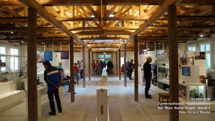 DSC08947- Zomerschool55+ SaSdenbosch - In de Roos NM Kamp Vught Barak 1 - 3aug2016 -  foto GerardMontE web