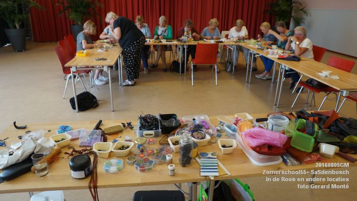 DSC09362- Zomerschool55+ SaSdenbosch - In de Roos Zuiderparkweg - 5aug2016 -  foto GerardMontE web