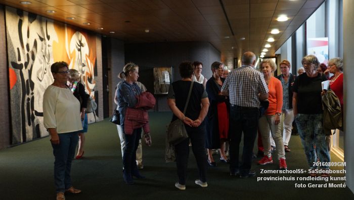 eDSC00306- Zomerschool55+ SaSdenbosch - provinciehuis rondleiding kunst en atoomkelder - 9aug2016 -  foto GerardMontE web