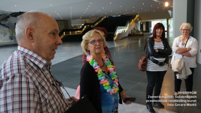 eDSC00377- Zomerschool55+ SaSdenbosch - provinciehuis rondleiding kunst en atoomkelder - 9aug2016 -  foto GerardMontE web