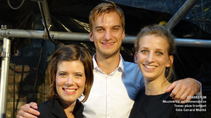 fDSC08182- Muziek op de Binnendieze -  Toeac plus trompet - 27augustusi2016 -  foto GerardMontE web