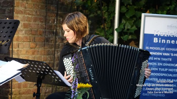 fDSC08204- Muziek op de Binnendieze -  Toeac plus trompet - 27augustusi2016 -  foto GerardMontE web