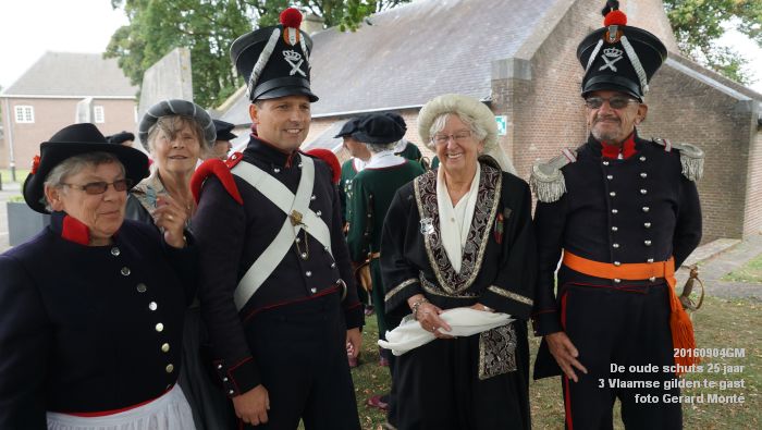 DSC01850- Jubileum schuttersgilde De oude schuts 25 jaar - met 3 Vlaamse gilden - 4september2016 -  foto GerardMontE web