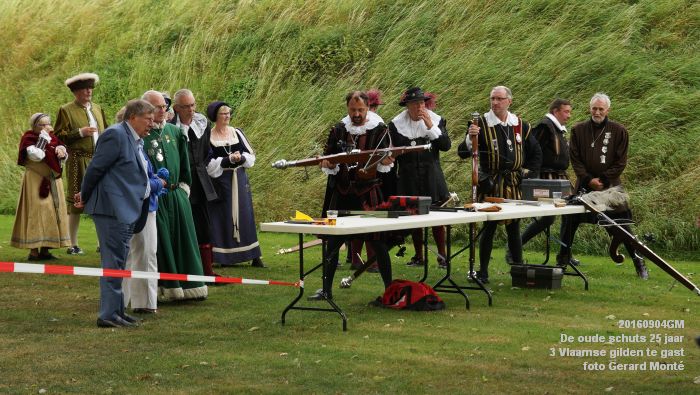 DSC01888- Jubileum schuttersgilde De oude schuts 25 jaar - met 3 Vlaamse gilden - 4september2016 -  foto GerardMontE web