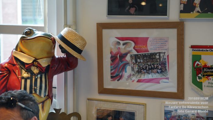 DSC00278- Nieuwe oefenruimte voor de Komische Folkloristische Fanfare De Kikvorschen 28-8 - 18september2016 -  foto GerardMontE web