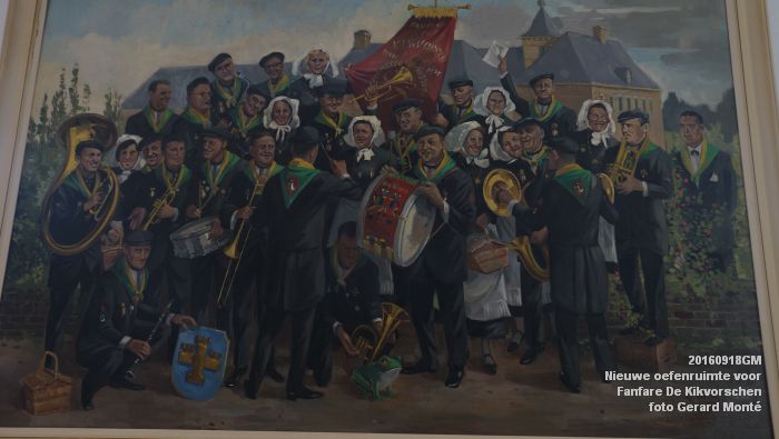 DSC00283- Nieuwe oefenruimte voor de Komische Folkloristische Fanfare De Kikvorschen 28-8 - 18september2016 -  foto GerardMontE web