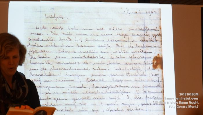 eDSC00423- -bieb R Maand Geschiedenis - Sanne van Heijst - Philips-meisje Kamp Vught -18oktober2016 - foto Gerard MontE web