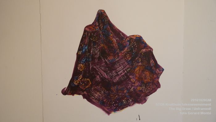 eDSC00625- STOK Kruithuis - Big Draw festival - Unframed een wereldwijd teken-evenement - 20oktober2016 - foto GerardMontE web