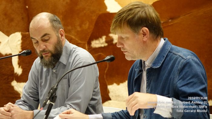 DSC09131- november music SM-s Will Holder en Alex Waterman - teksten Robert Ashley- 13november2016 - foto GerardMontE web