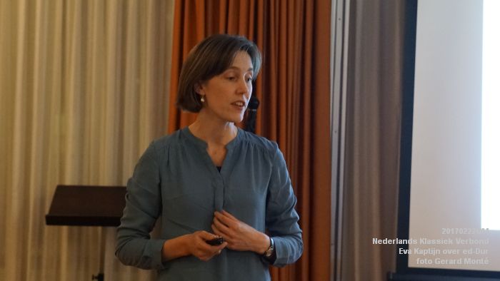 eDSC05348- Nederlands Klassiek Verbond - Eva Kaptijn over ed-Dur - 22februari2017 - foto GerardMontE web