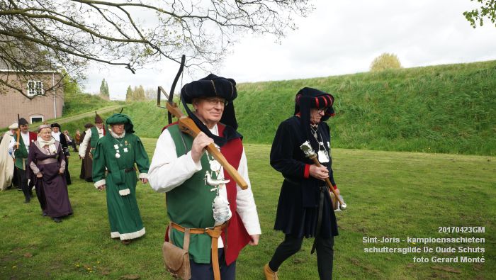 DSC03742- Sint-Jorisdagen schuttersgilde De Oude Schuts kampioensschieten- 23april2017 - foto GerardMontE web