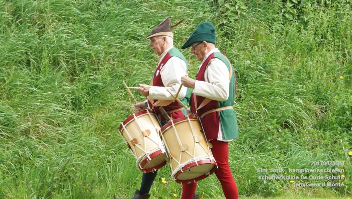 DSC03743- Sint-Jorisdagen schuttersgilde De Oude Schuts kampioensschieten- 23april2017 - foto GerardMontE web